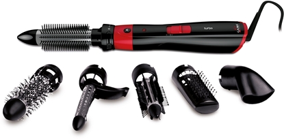 Picture of GA.MA Multistyler Turbo  1200 W  melna/sarkana - Matu veidotajs