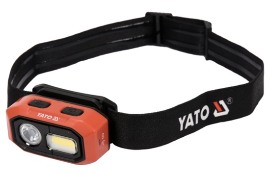 Изображение Galvas lukturis Yato YT-08592; 3,7 V; 1x1,4 Ah akum.