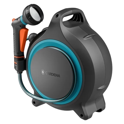 Изображение Dārza šļūtenes turētājs Gardena 970839701; 8,5 mm; 12,5 m; ar laistīšanas šļūteni