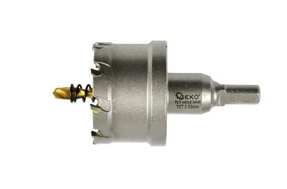 Picture of Geko Otwornica widiowa - koronka do metalu 50mm z wiertem tytanowym (60)