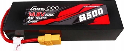 Picture of Gens Ace Akumulator Gens ace G-Tech 8500mAh 14.8V 60C 4S1P Lipo z konektorem XT90 plug