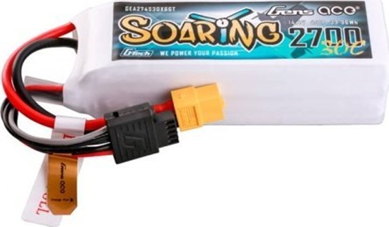 Изображение Gens Ace Gens ace G-Tech Soaring 2700mAh 14.8V 30C 4S1P LiPo XT60