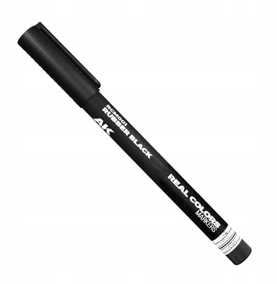 Изображение Gimmik AK Interactive: Real Colors Markers - RCM001 - Rubber Black