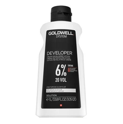 Attēls no Goldwell System Cream Developer Lotion 6% 20 Vol. 1000 ml