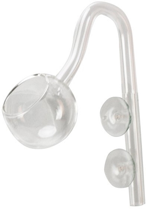 Picture of GraniteQ Aqua Natura, akcesoria do akwarium, wypuszczanie wody, przezroczyste, szko, 18 x 16 x 5 cm, 64 g