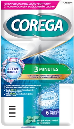 Picture of GSK COREGA 3 MIN. blister 6 tabletek