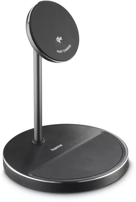 Изображение Hama adowarka indukcyjna do telefonu Qi2 2w1 15 W