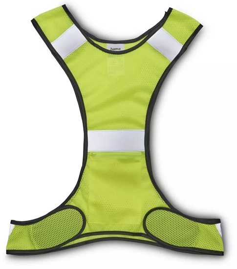 Изображение Hama HAMA ODBLASKOWA KAMIZELKA BIEGOWA Z KIESZENI, ÓTA