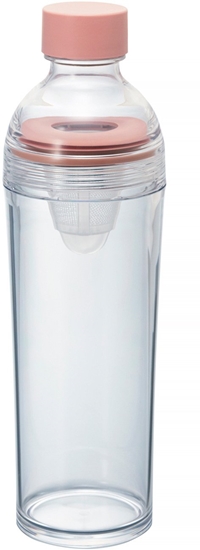 Picture of Hario - butelka do matchy plastikowa 400ml - jasny ró