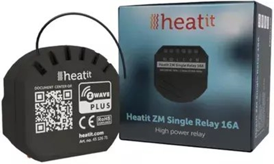 Picture of heat it Przecznik Heatit ZM Single Relay 16A Z-wave