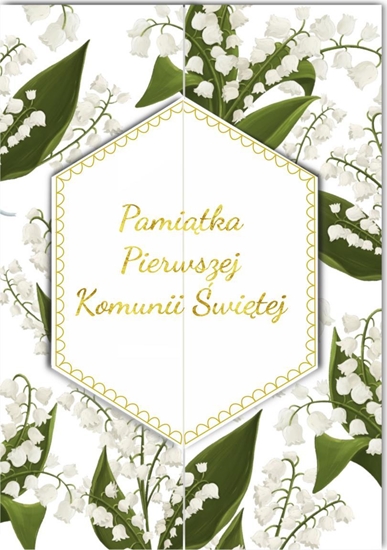 Picture of HENRY Karnet A5 Komunia Konwalie