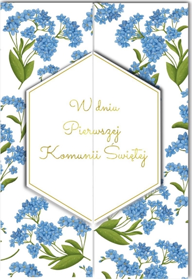 Picture of HENRY Karnet A5 Komunia Nizapominajki