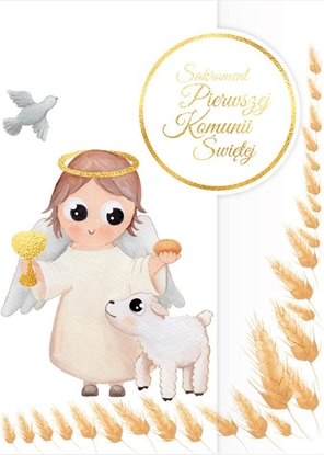 Picture of HENRY Karnet B6 Komunia. Baranek