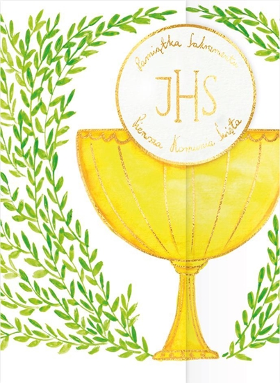 Picture of HENRY Karnet B6 Komunia. Kielich