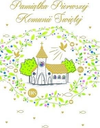 Picture of HENRY Karnet Komunia z kieszonk Koció