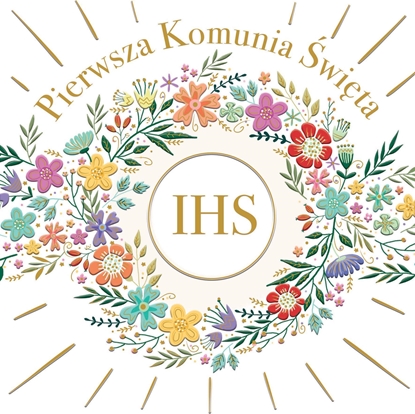 Picture of HENRY Karnet KW Komunia. Wianek