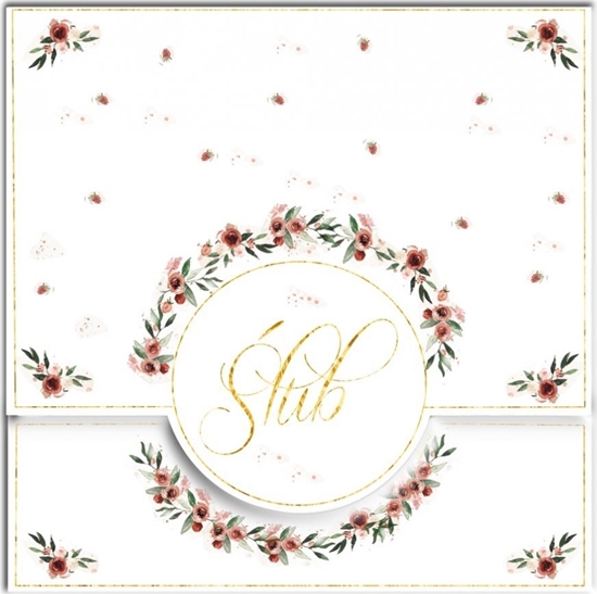 Picture of HENRY Karnet KW koperta z kókiem lub Róe