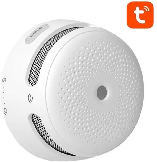 Picture of Hismart Detektor dymu papierosowym Tuya Wi-Fi