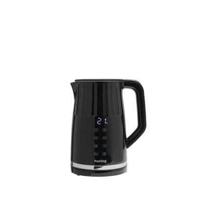 Picture of Huslog grooved kettle with touch panel black 1,7L 