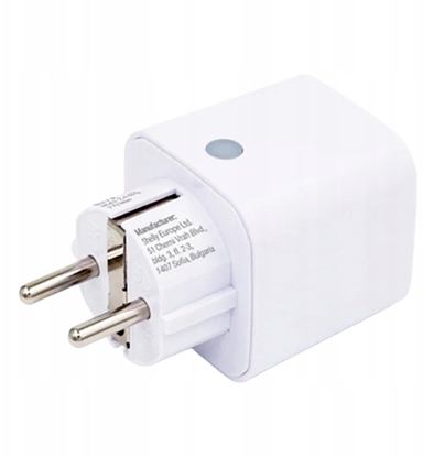 Изображение Inteligentne gniazdko 13A Shelly Plug M Gen3 Matter biay