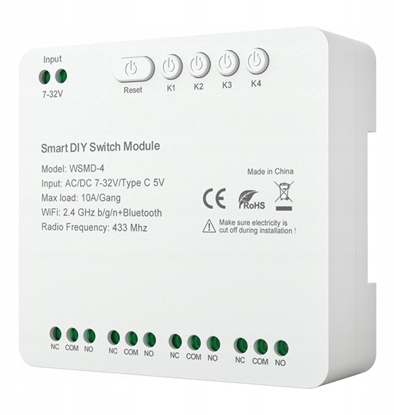 Изображение Inteligentny modu przecznika DIY Avatto WSMD-4 32V