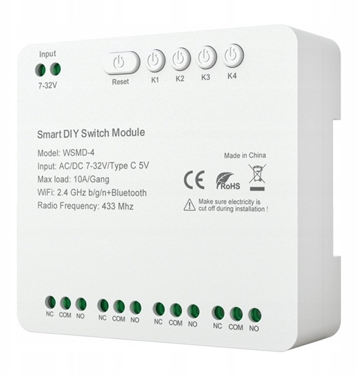 Изображение Inteligentny modu przecznika DIY Avatto WSMD-4 32V