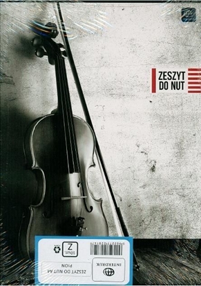 Attēls no Interdruk Zeszyt do nut A4/16K UV Pion (10szt)