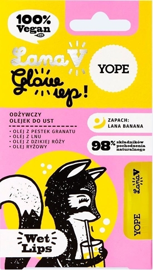 Изображение Yope Lana V odywczy olejek do ust Glow Up! 10ml