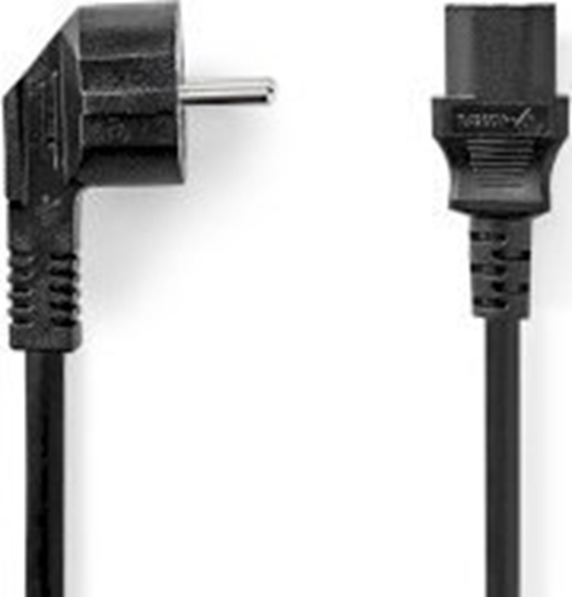 Picture of Kabel zasilajcy Nedis Nedis CEGL10000BK20 kabel zasilajce Czarny 2 m CEE 7/5 C13 panel