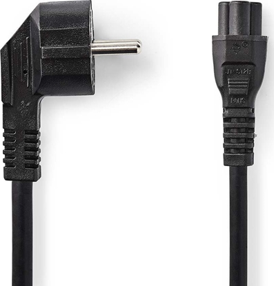 Picture of Kabel zasilajcy Nedis Nedis CEGL10100BK30 kabel zasilajce Czarny 3 m Wtyczka zasilajca typu F IEC C5