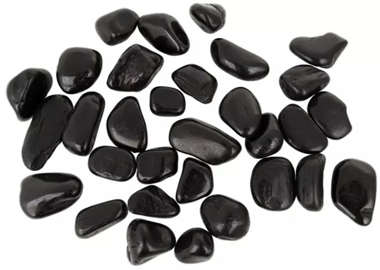 Picture of Kamienie polerowane Black Pebble IV 10-20mm do akwarium terrarium 5kg/OPAK