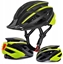 Picture of Kask rowerowy MTB Wozinsky z tyln lampk USB M - czarno-óty