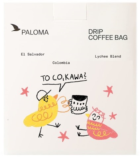 Picture of Kawa mielona Paloma Drip Bag Coffee - Paloma Liczi Blend - 10 szt.