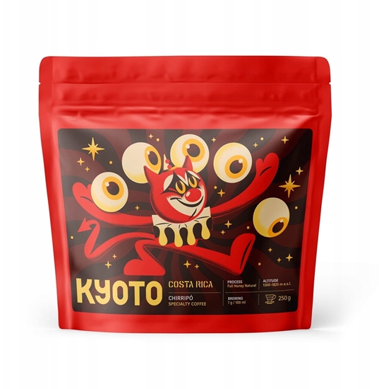 Изображение Kawa ziarnista Kyoto KYOTO - kawa ziarnista Kostaryka Urena Rojas Family Full Honey Natural Filter 250 g