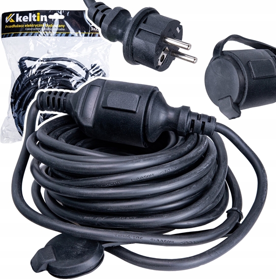 Изображение Kerg Przeduacz elektryczny budowlany 10m IP44 (20)