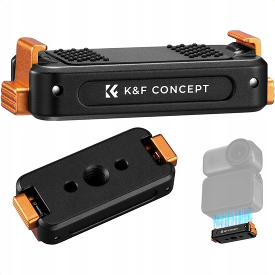Picture of Kf Magnetyczna Szybkozczka Uchwyt Magnes Do Dji Osmo Action 6 / Nano / Na Gwint 1/4" / Kf12.0028