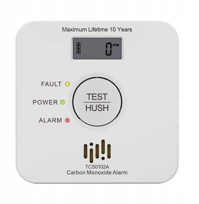 Picture of Kidde Czujnik czadu z wywietlaczem LCD,LUMIO,2xAA