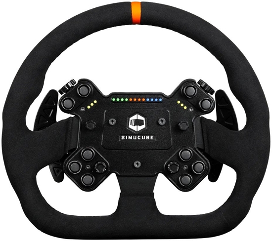 Изображение Kierownica Simucube Valo GT-23 SC3 Simracing-Lenkrad, 320 mm rednica, GT-Design, SC3-Quick-Release - czarny, zamsz
