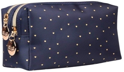 Изображение KillyS Kosmetyczka dwa suwaki Black Velvet