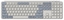 Attēls no Klawiatura Keychron Klawiatura Keychron B6 Pro Wireless Low Profile Retro Blue