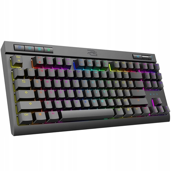 Изображение Klawiatura mechaniczna Proove Gaming Sideswap RGB czarna