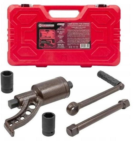 Изображение Klucz przekadniowy planetarny do kó 1:58 4800Nm (nasadki 32, 33mm) w walizce