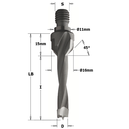 Picture of Koka urbis CMT; S=M10/11 mm; D=5x40 mm