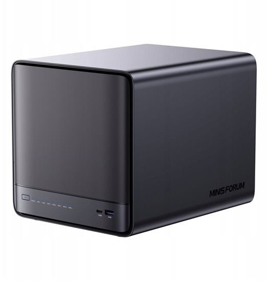 Изображение Komputer Minis Forum MINI-PC NAS N5 Pro AMD Ryzen AI 9 HX Pro 370, 32GB+128GB O