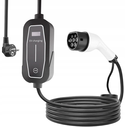 Picture of Konner & Sohnen Kabel do adowania elektroaut Energenie Mobile EV Charger Schuko to Type 2 3.7kW 10m 8716309135894 EV-MC3.7KW-10M (8716309135894)