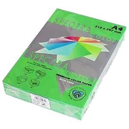 Picture of Krāsains papīrs A4, 80g/m2, 500 loksnes, Parrot spilgti zaļš IT230, Spectra