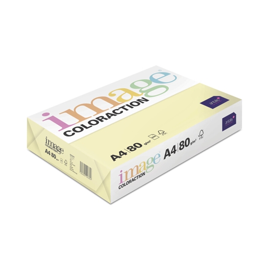 Picture of Krāsains papīrs A4, 80g/m2, 500 loksnes, Desert/dzeltena krāsa, Image Coloraction