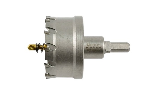 Picture of Kroņurbis ar kātu un centrēšanas urbi Geko G39691; 60 mm