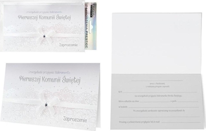 Изображение KUKARTKA Zaproszenie ZP-018 Komunia (5 szt.)