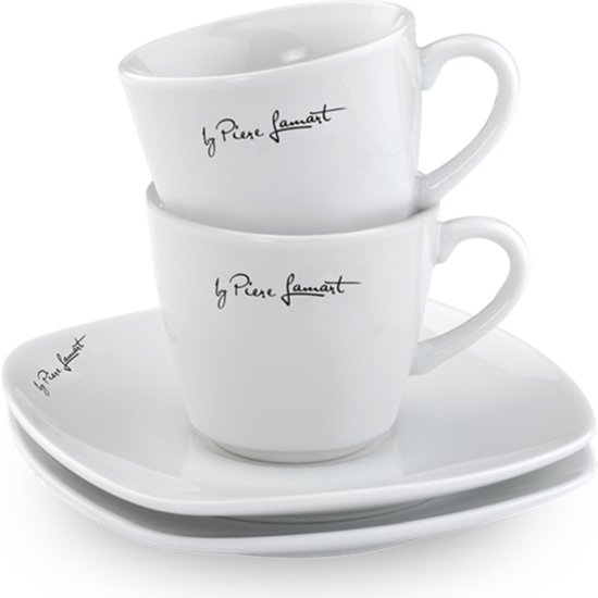 Picture of Lamart LT9017 Cup with saucer 2pcs 90ml 